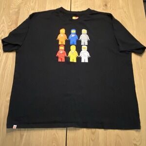 Lego Target Mini Figure T-shirt XXL Men's Black